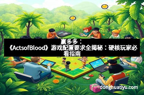 赢多多：《ActsofBlood》游戏配置要求全揭秘：硬核玩家必看指南